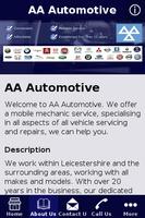 AA Automotive Poster
