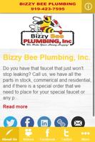 Bizzy Bee Plumbing, Inc постер