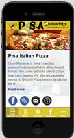 Pisa Italian Pizza ポスター