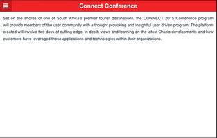 Connect Oracle User Conference Ekran Görüntüsü 3