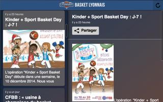 Basket Lyonnais capture d'écran 3