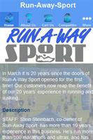 Run-A-Way Sport plakat
