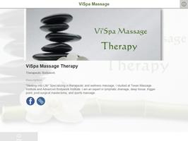 ViSpa Massage Therapy capture d'écran 1