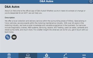 D&A Autos скриншот 2