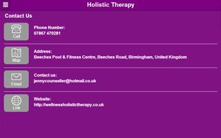Wellness Holistic Therapy تصوير الشاشة 2