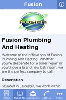Fusion Plumbing And Heating capture d'écran 1