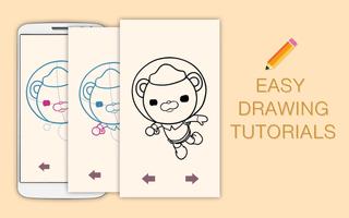 Draw Drawings Octonauts Ocean Adventures screenshot 3