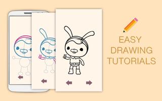 Draw Drawings Octonauts Ocean Adventures screenshot 2