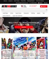 Anime and Heroes plakat