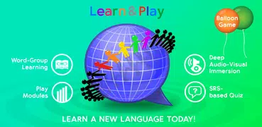 Learn&Play Languages Beginners :Fun Learn to Speak