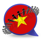 재미 게임 플레이와 초보자를위한 베트남어 언어를 배울 아이콘