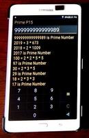 Prime Factorization Calculator "Prime P15"-poster
