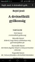 Poster Rejtő:A drótnélküli gyilkosság