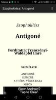 Szophoklész: Antigoné Affiche