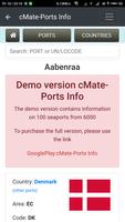 Ports Info (Demo) capture d'écran 2