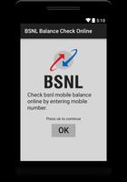 Poster BSNL Balance Checker