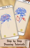 Draw Tattoo Flowers captura de pantalla 3