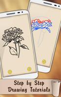 2 Schermata Draw Tattoo Flowers