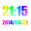 Chameleon Clock Widget APK