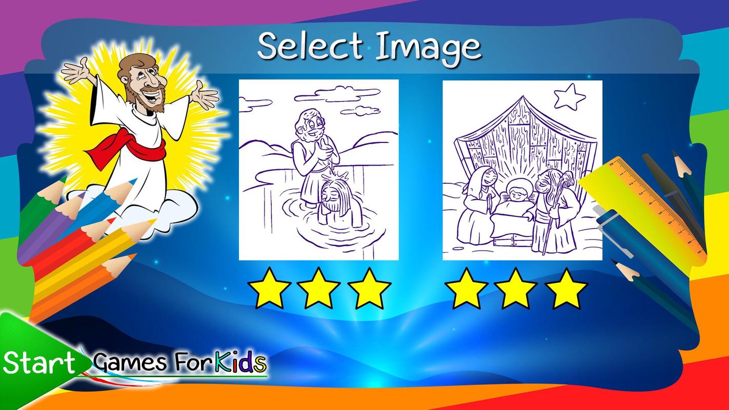 Coloring Book Childrens Bible Apk Screenshot