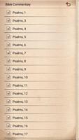 Bible Commentary on Psalms capture d'écran 2