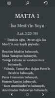 Kutsal Kitap - Turkish Bible capture d'écran 3