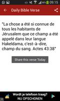 French Bible Louis Segond 포스터