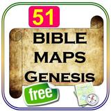 Bible Maps Genesis Free आइकन