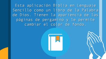 Biblia en Lenguaje Sencillo capture d'écran 1