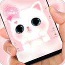 Big eyes cat Keyboard APK