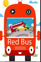 Big Red Bus - An offline video song aap for kids capture d'écran 1