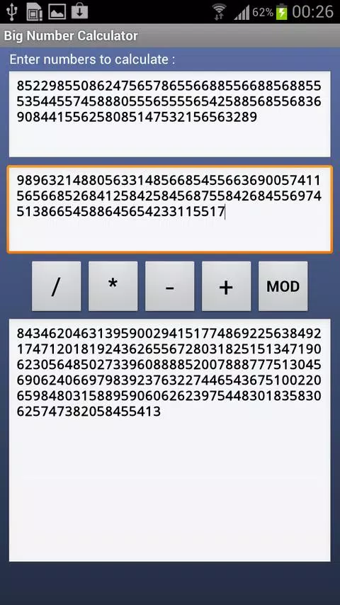Big Number Calculator APK for Android Download