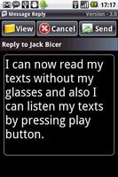 Big Text SMS تصوير الشاشة 1