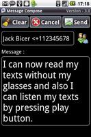 2 Schermata Big Text SMS