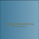 Diego Maradona icône