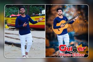 Guitar Photo Editor Plakat