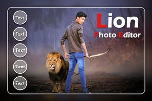 Lion Photo Editor 海报