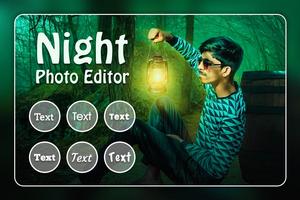 Night Photo Editor poster