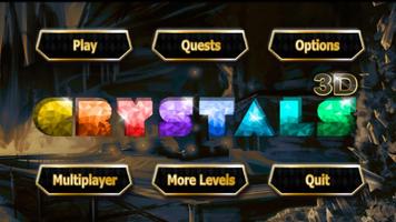 3D Crystals - Multiplayer Game Plakat