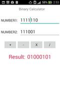 Binary Calculator capture d'écran 1