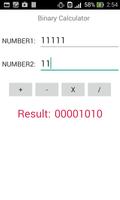 Binary Calculator capture d'écran 3