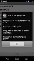 Handy List पोस्टर