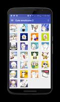 Funny emoticons Poster