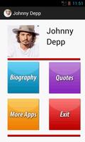 Johnny Depp Biography & Quotes โปสเตอร์