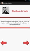 A. Lincoln Biography & Quotes captura de pantalla 2