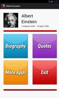 A. Einstein Biography & Quotes Affiche
