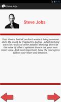 برنامه‌نما Steve Jobs Biography & Quotes عکس از صفحه