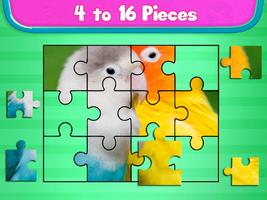 Love Birds Jigsaw puzzle :  Paradise for toddler capture d'écran 2