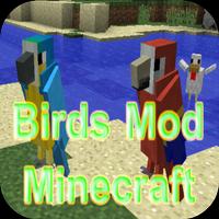 Birds Mod for Minecraft постер