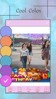Birthday Frames captura de pantalla 3